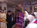 Посещение Епископом Крестовоздвиженского храма 1 января 2012 г.