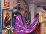Посещение Епископом Крестовоздвиженского храма 1 января 2012 г.