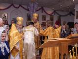 Посещение Епископом Крестовоздвиженского храма 1 января 2012 г.