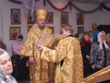 Посещение Епископом Крестовоздвиженского храма 1 января 2012 г.