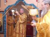 Посещение Епископом Крестовоздвиженского храма 1 января 2012 г.