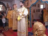 Посещение Епископом Крестовоздвиженского храма 1 января 2012 г.