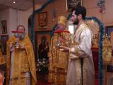 Посещение Епископом Крестовоздвиженского храма 1 января 2012 г.